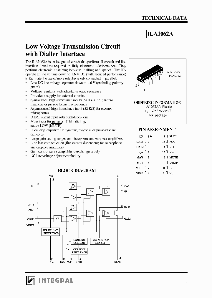 ILA1062AN_7716845.PDF Datasheet