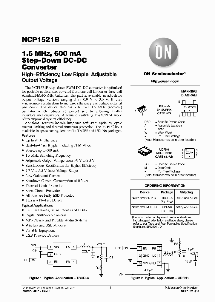 NCP1521BSNT1G_7717579.PDF Datasheet