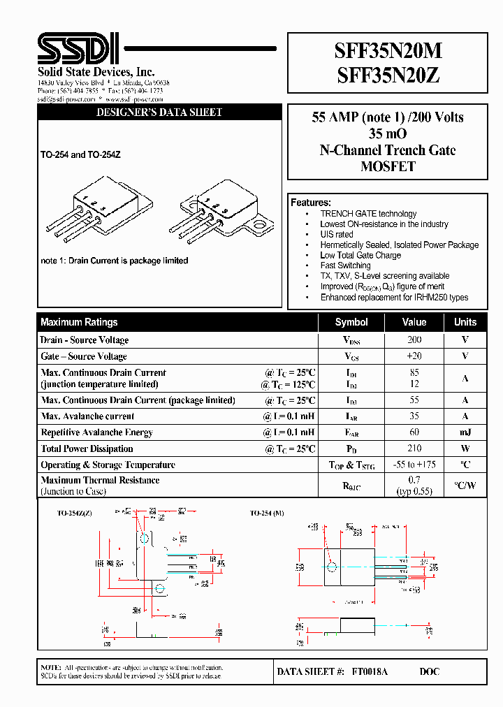 FT0018_7720665.PDF Datasheet