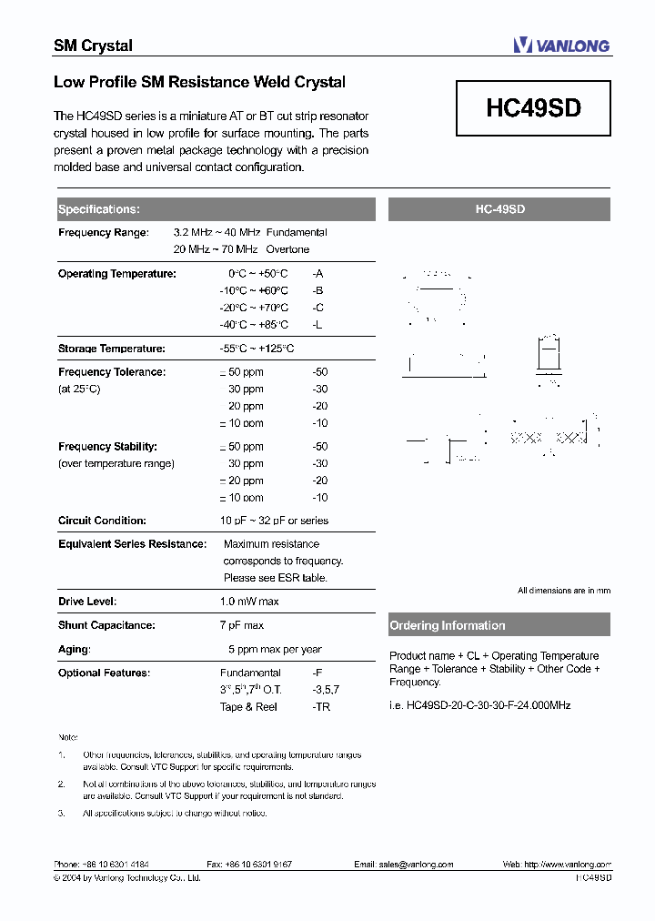 HC49SD_7722033.PDF Datasheet
