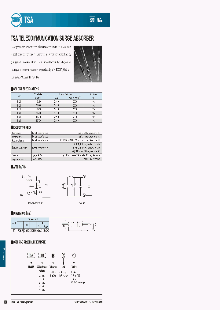 TSA501M_7724478.PDF Datasheet