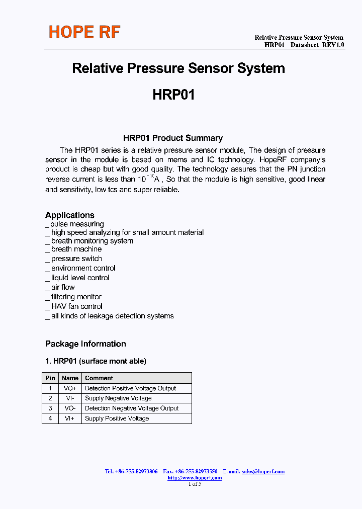 HRP01_7728208.PDF Datasheet