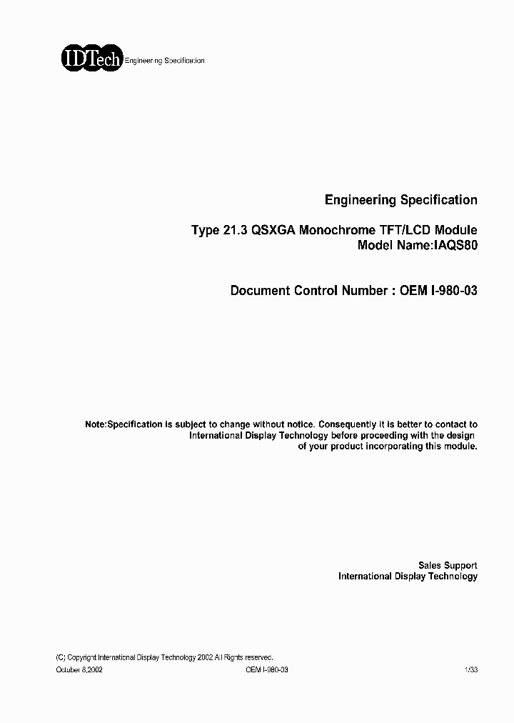 IAQS80_7731046.PDF Datasheet