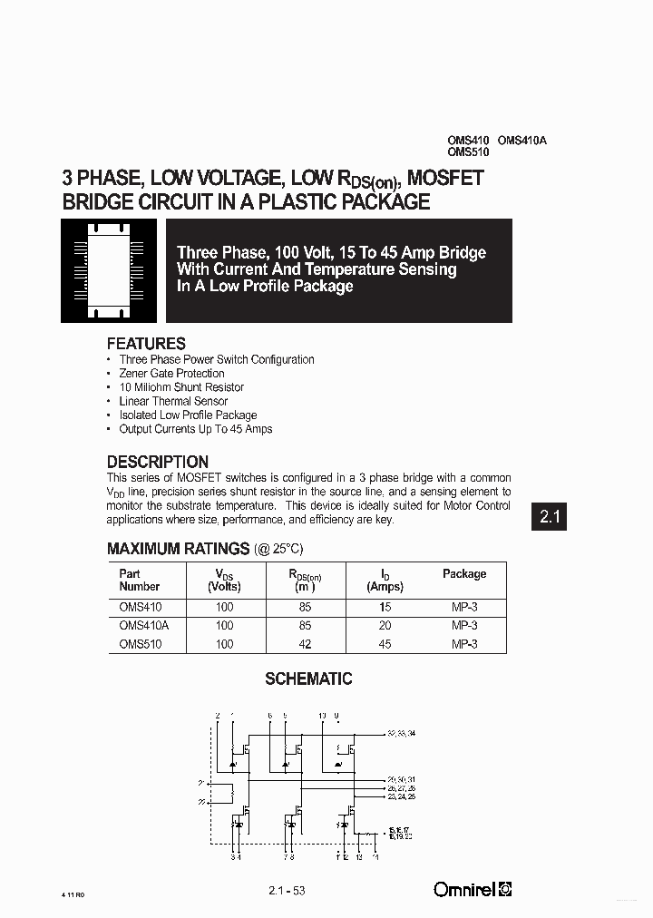 OMS410_7731703.PDF Datasheet