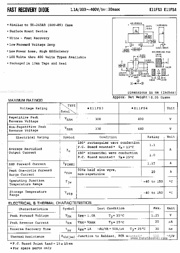 E11FS4_7732567.PDF Datasheet