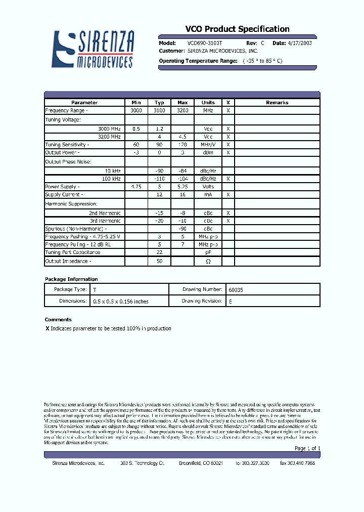 VCO690-3100T_7738435.PDF Datasheet