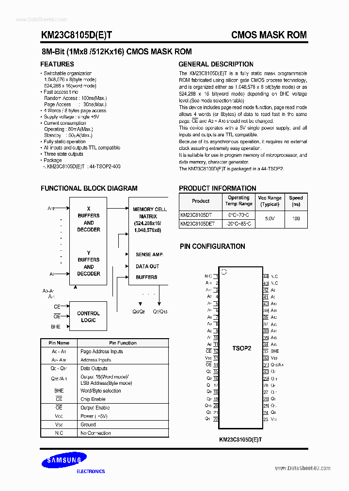 KM23C8105ET_7740051.PDF Datasheet