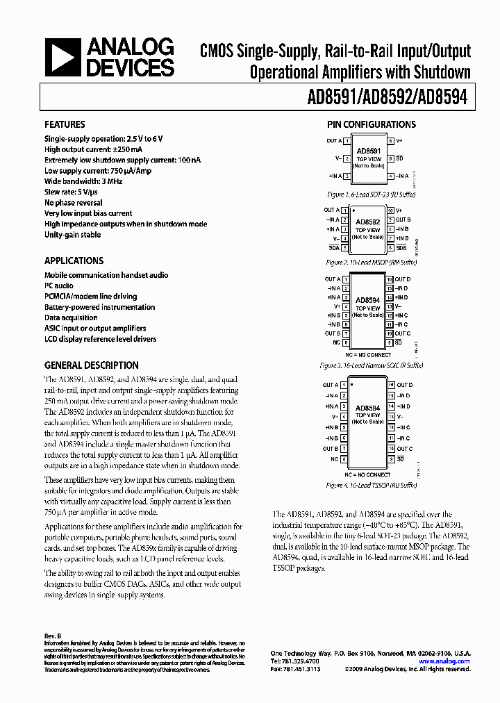 AD8591_7743121.PDF Datasheet