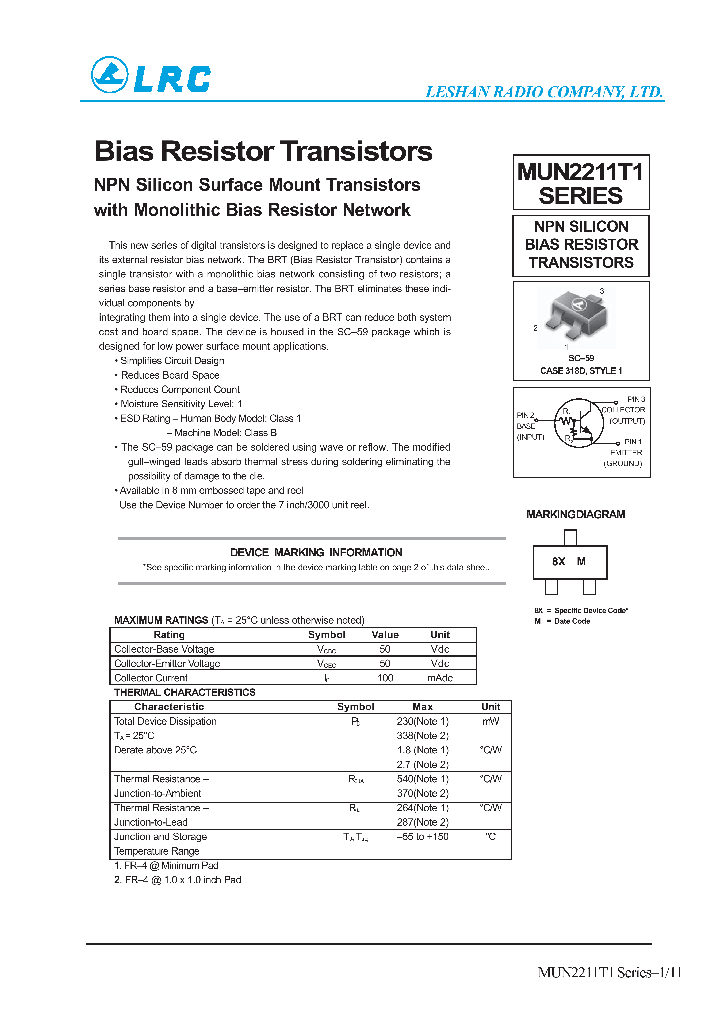 MUN2135T1_7745746.PDF Datasheet