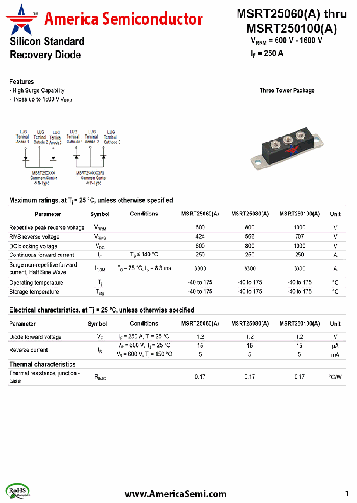 MSRT250100A_7748732.PDF Datasheet