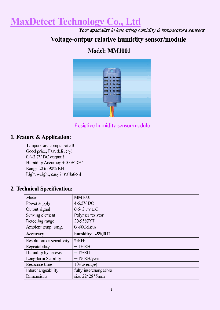 MM1001_7756207.PDF Datasheet