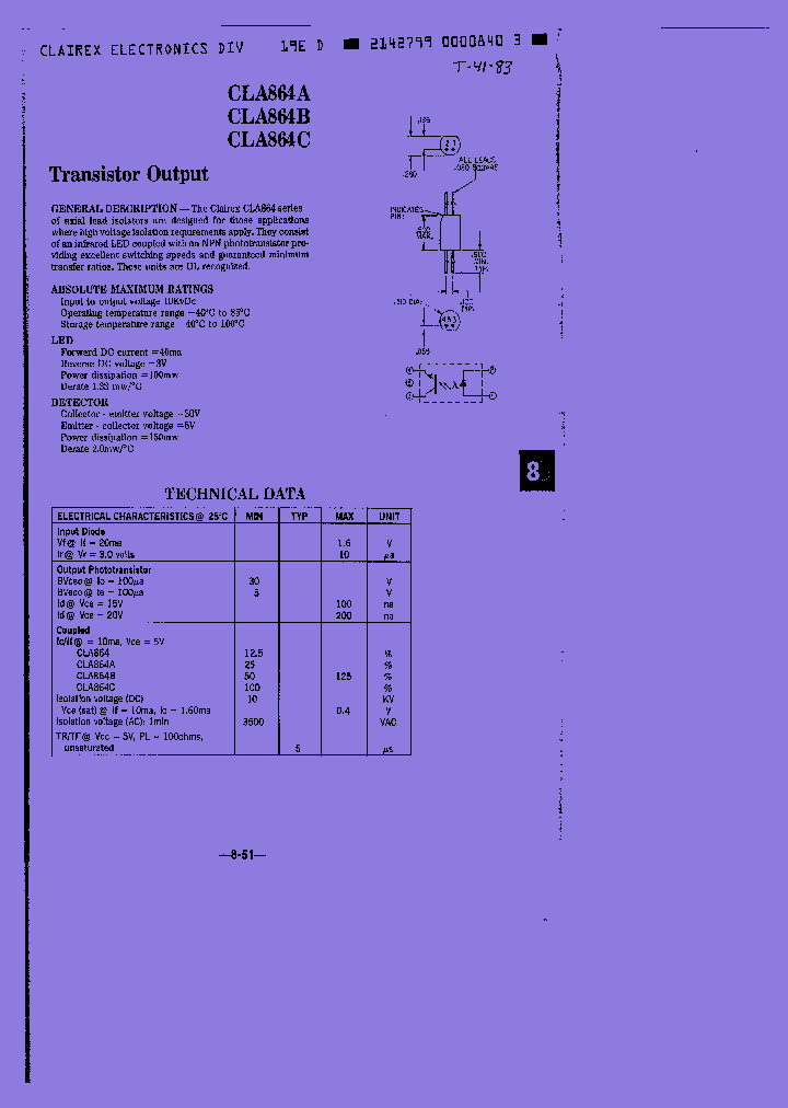 CLA864A_7759052.PDF Datasheet