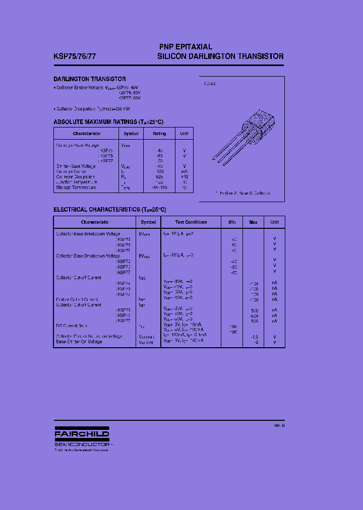 KSP76D27Z_7763075.PDF Datasheet