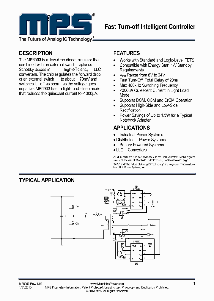 MP6903_7750952.PDF Datasheet