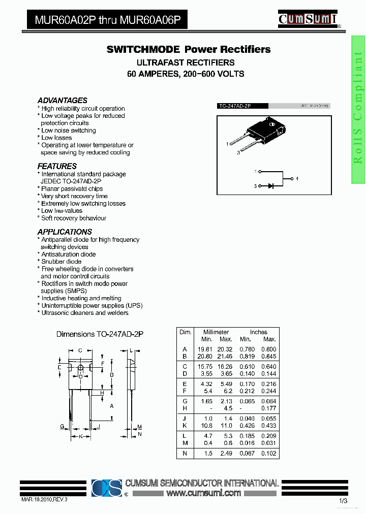 MUR60A02P_7751507.PDF Datasheet