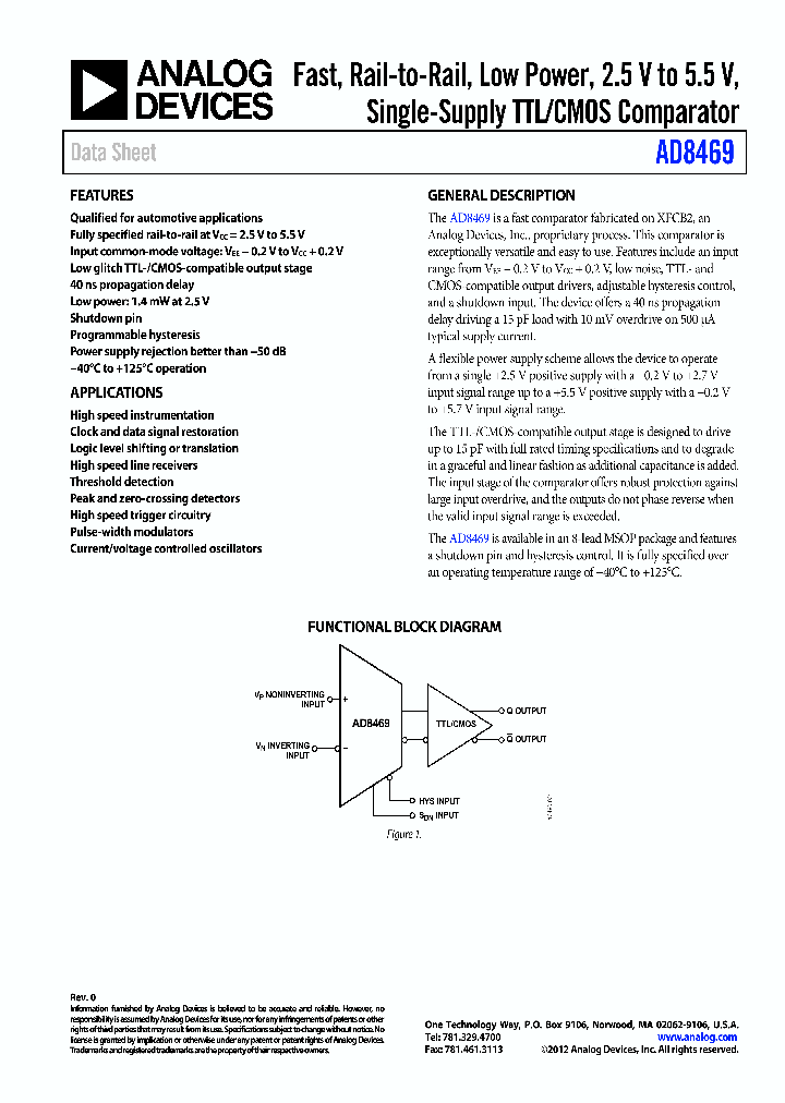 AD8469_7803494.PDF Datasheet