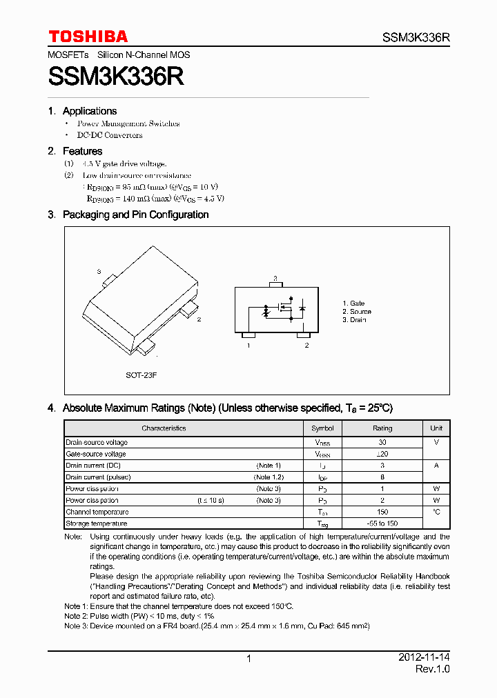 SSM3K336R_7811189.PDF Datasheet