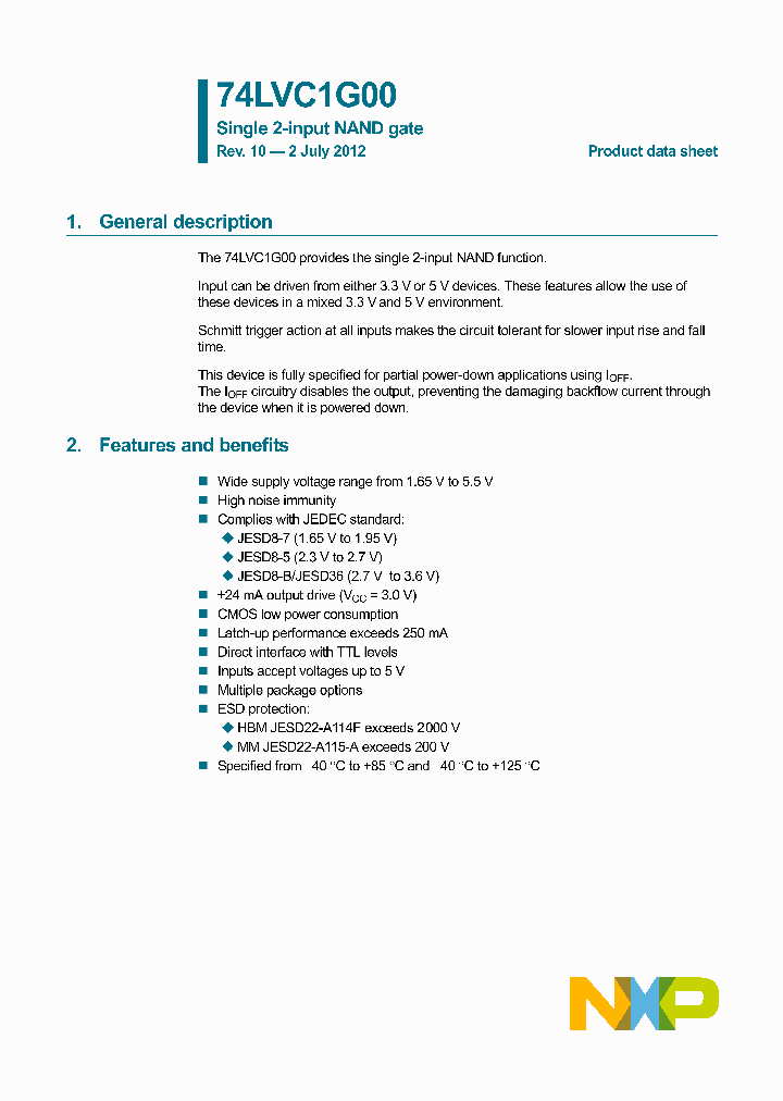 74LVC1G00GX_7801250.PDF Datasheet