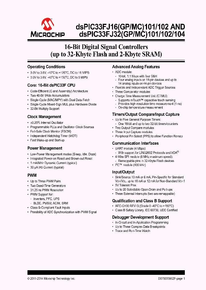 DSPIC33FJ32MC102_7753266.PDF Datasheet