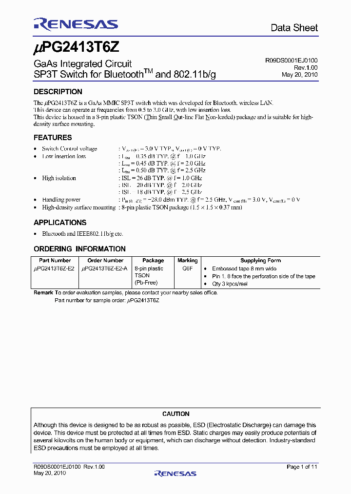 UPG2413T6Z-E2_7819232.PDF Datasheet