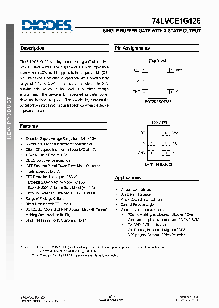 74LVCE1G126_7813841.PDF Datasheet