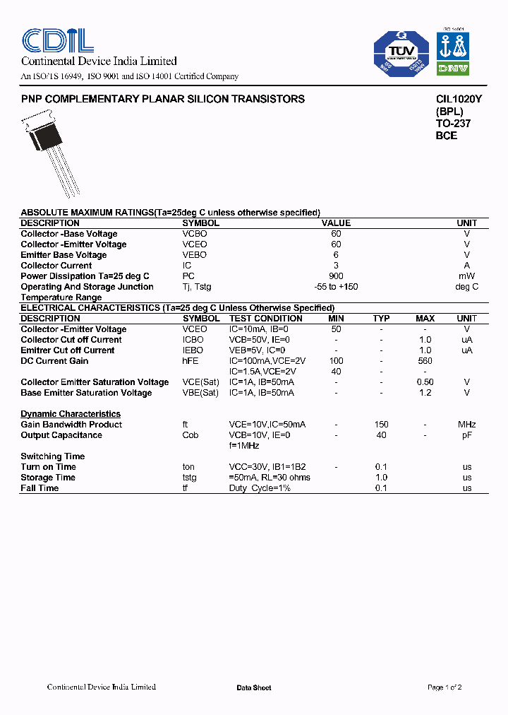 CIL1020YBPL_7787664.PDF Datasheet