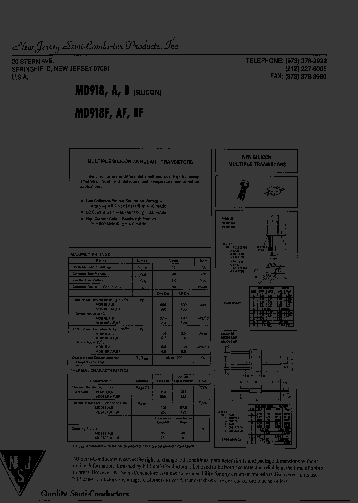 MDA918_7786390.PDF Datasheet