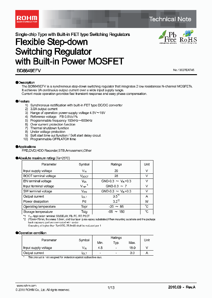 BD8649EFV-E2_7788262.PDF Datasheet