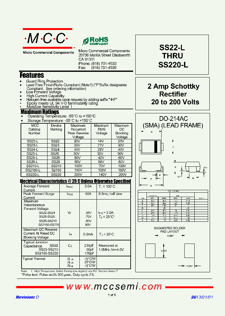 SS210-LTP_7799120.PDF Datasheet