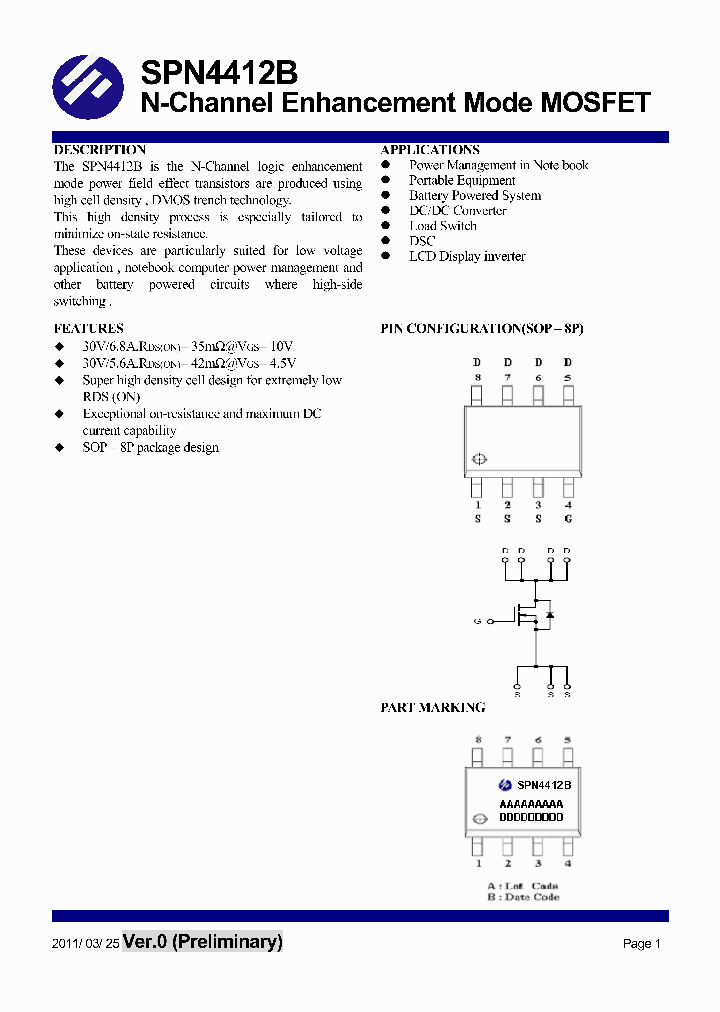 SPN4412B_7824114.PDF Datasheet