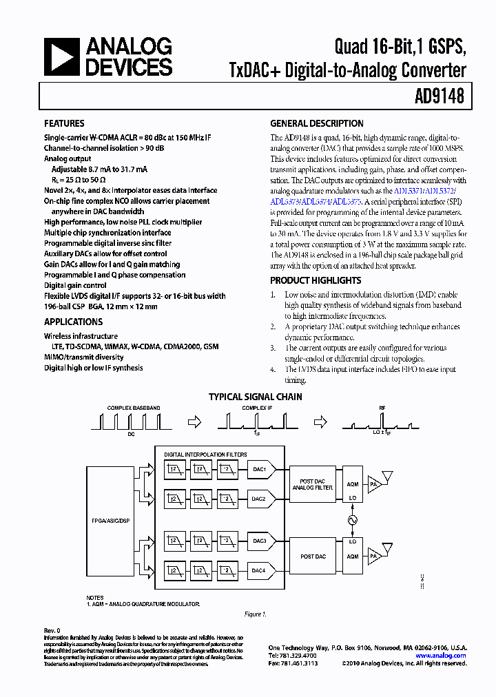 AD9148BBCZRL_7779131.PDF Datasheet