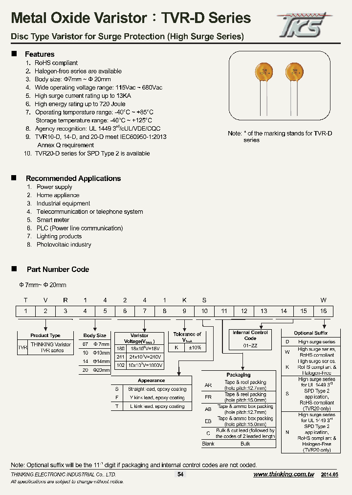 TVR07391-D_7765126.PDF Datasheet