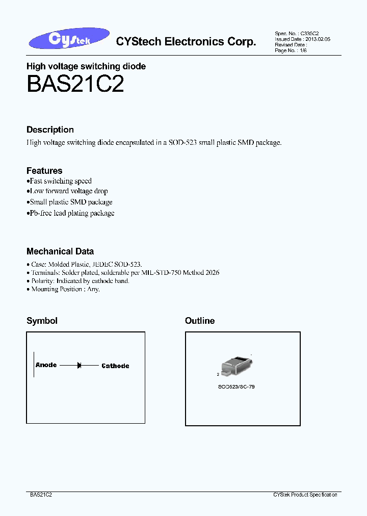 BAS21C2_7852390.PDF Datasheet