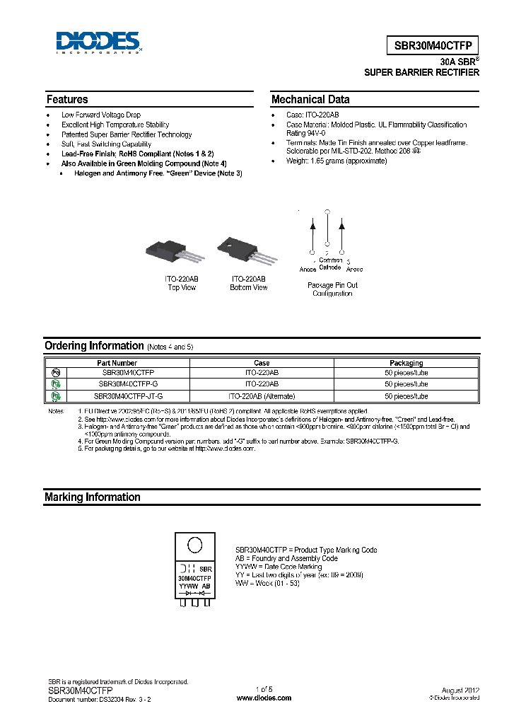 SBR30M40CTFP-JT-G_7863276.PDF Datasheet