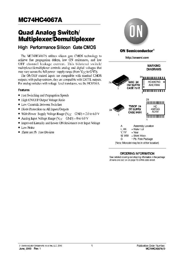MC74HC4067A_7866607.PDF Datasheet