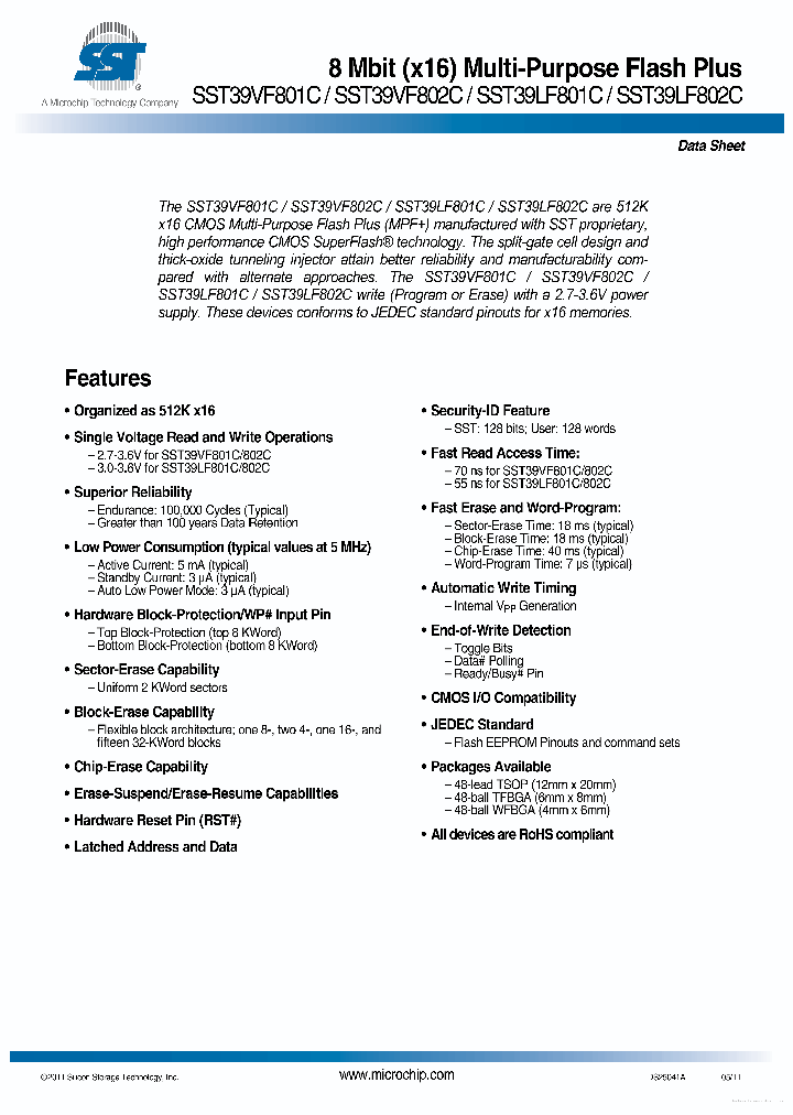 SST39LF802C_7770047.PDF Datasheet