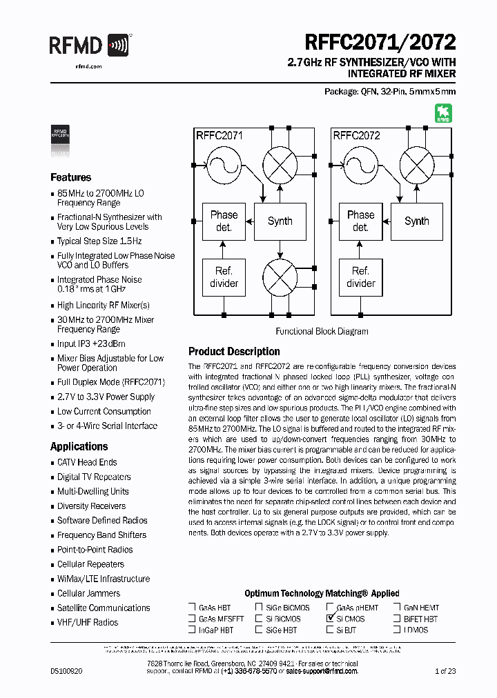 RFFC2072SR_7832982.PDF Datasheet