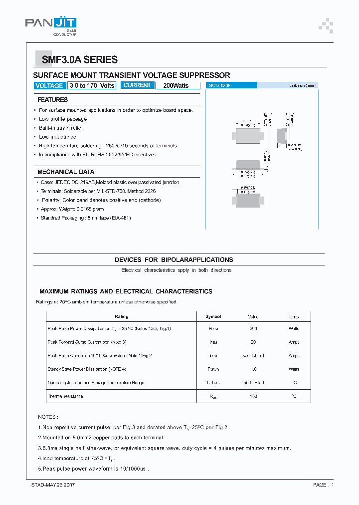 SMF30A_7840148.PDF Datasheet