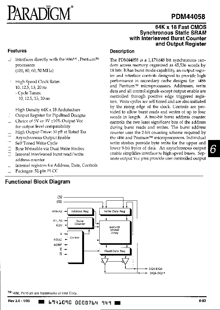 PDM44058S15JI_7844043.PDF Datasheet