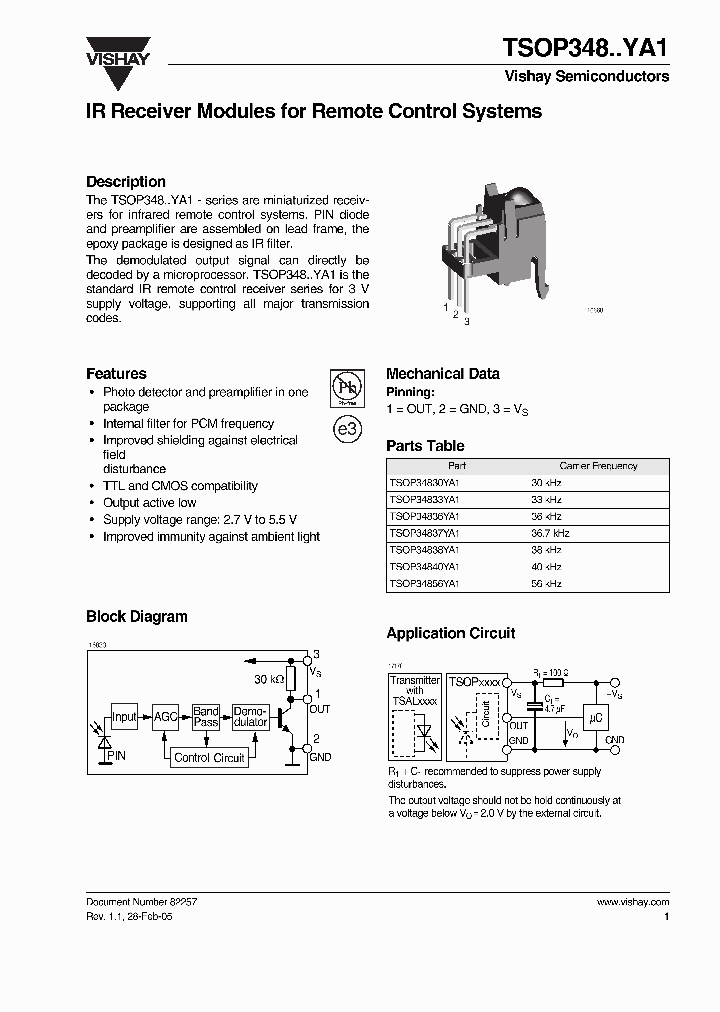 TSOP34830YA1_7857542.PDF Datasheet