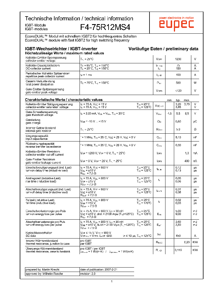 F4-75R12MS4_7870275.PDF Datasheet