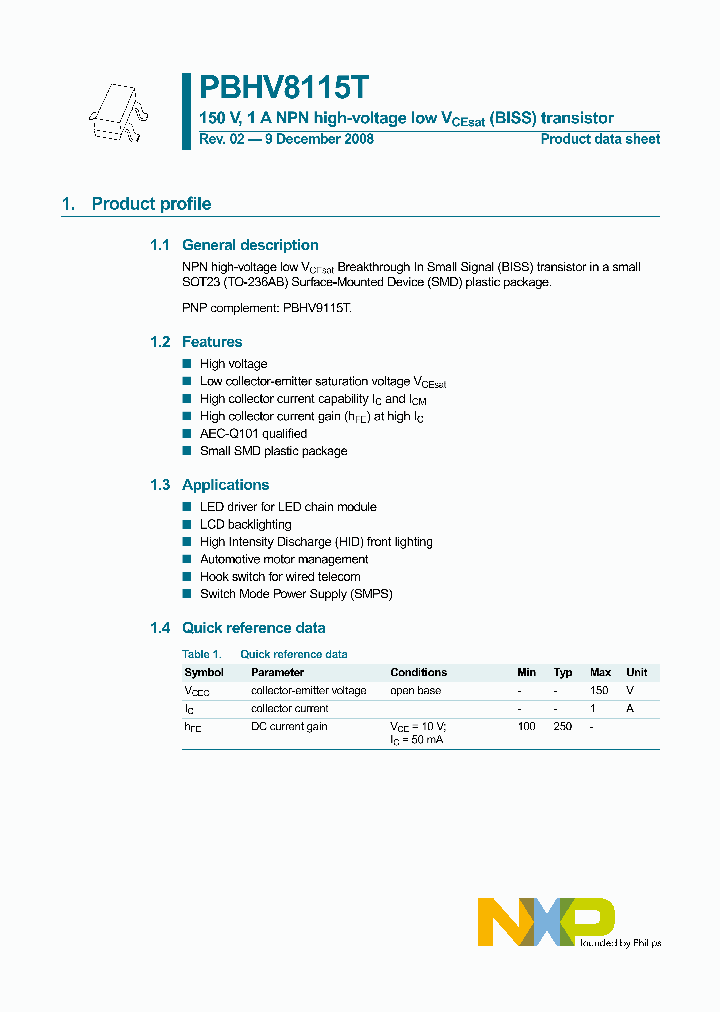 PBHV8115T215_7880836.PDF Datasheet