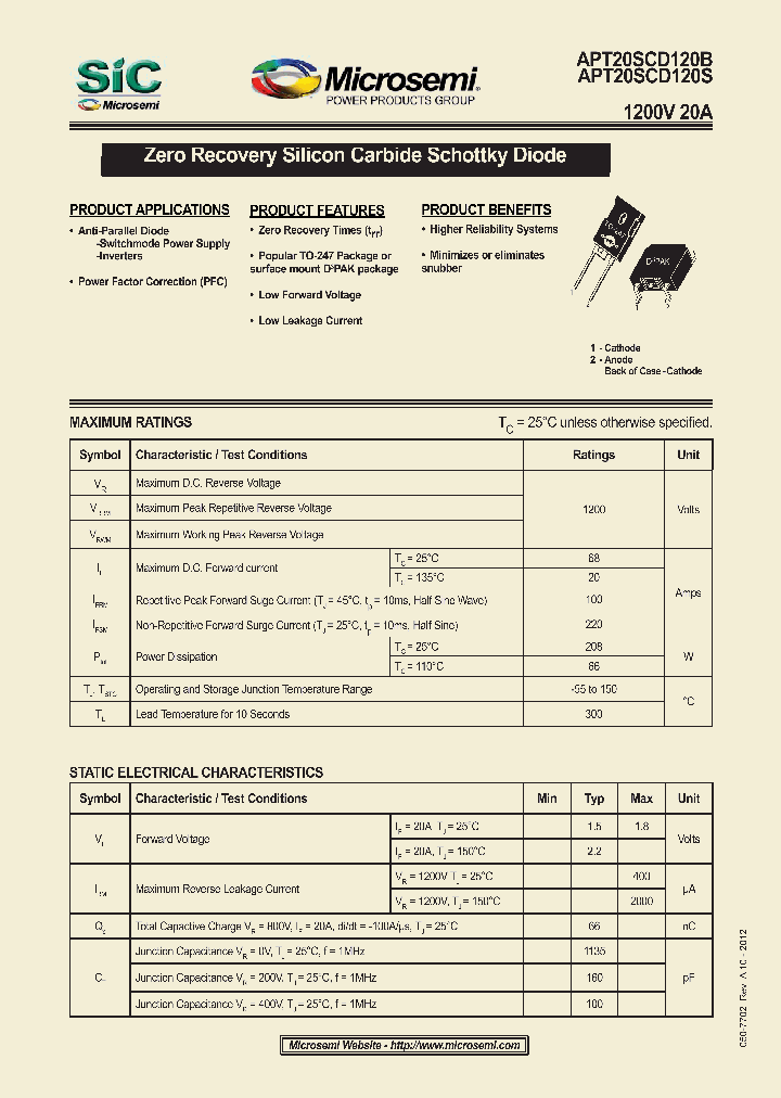 APT20SCD120B_7891749.PDF Datasheet