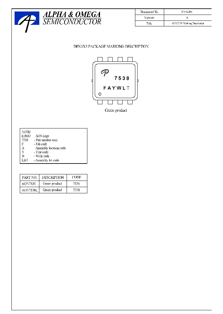 AON7538_7892067.PDF Datasheet