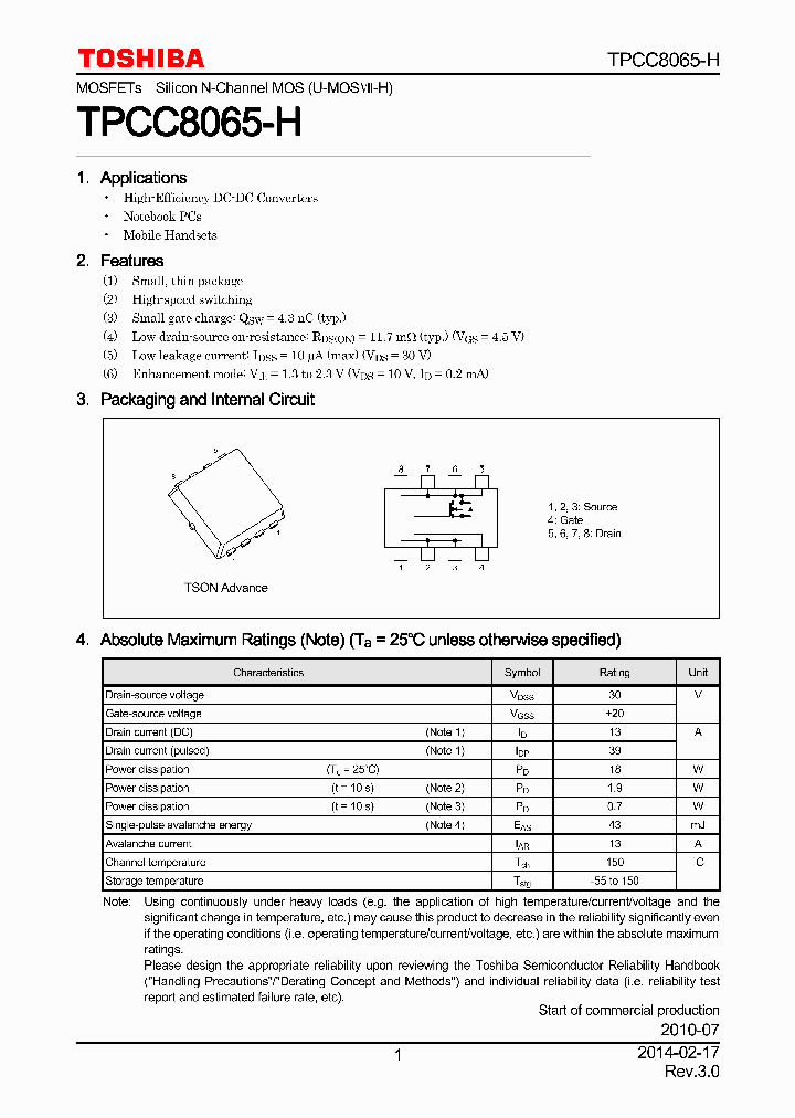 TPCC8065-H_7895912.PDF Datasheet