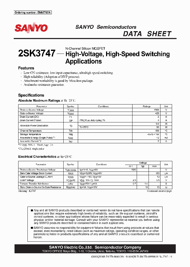 2SK3747_7902958.PDF Datasheet