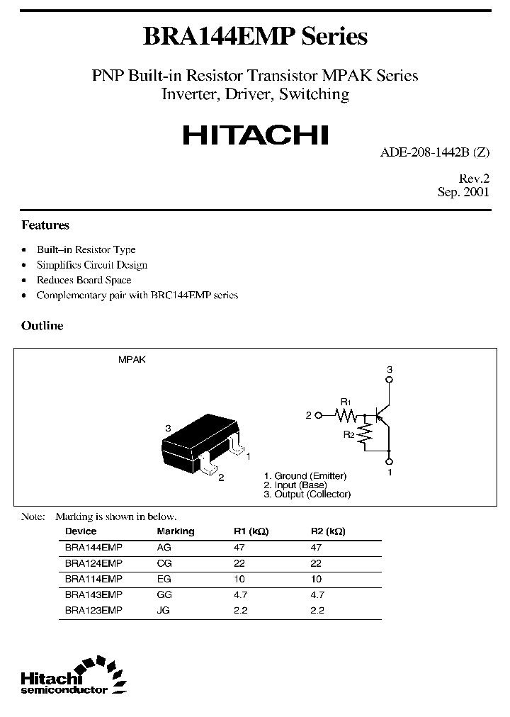 BRA143EMP_7905618.PDF Datasheet