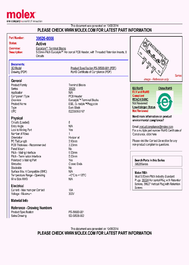 39526-0008_7911868.PDF Datasheet