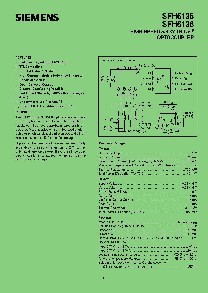 SFH6135_7912083.PDF Datasheet