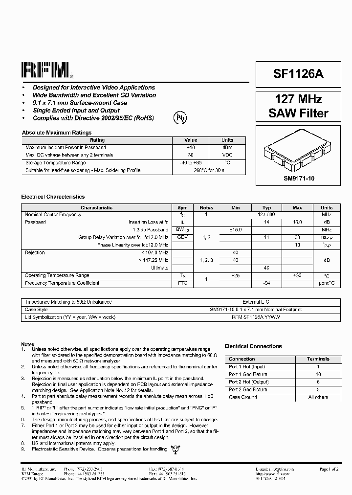 SF1126A_7913809.PDF Datasheet